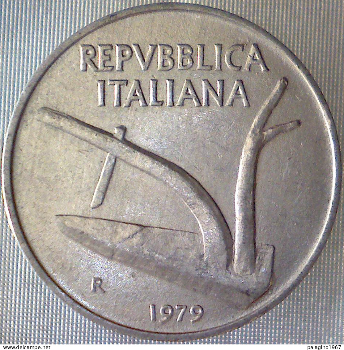 REPUBBLICA ITALIANA 10 Lire Spighe 1979 SPL QFDC  - 10 Lire