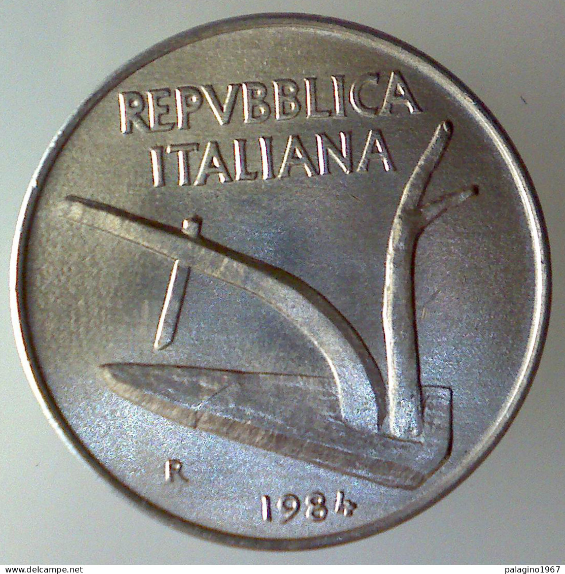 REPUBBLICA ITALIANA 10 Lire Spighe 1984 FDC  - 10 Lire