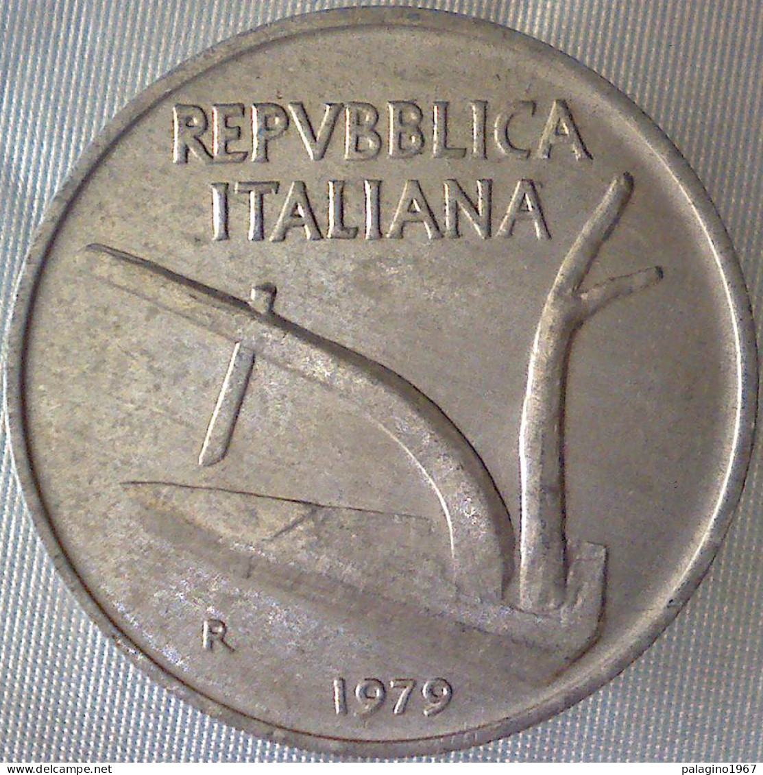 REPUBBLICA ITALIANA 10 Lire Spighe 1979 SPL QFDC  - 10 Liras