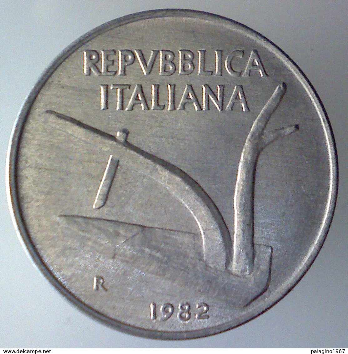 REPUBBLICA ITALIANA 10 Lire Spighe 1982 FDC  - 10 Liras