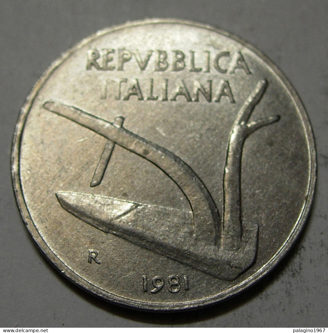 REPUBBLICA ITALIANA 10 Lire Spighe 1981 SPL QFDC  - 10 Lire