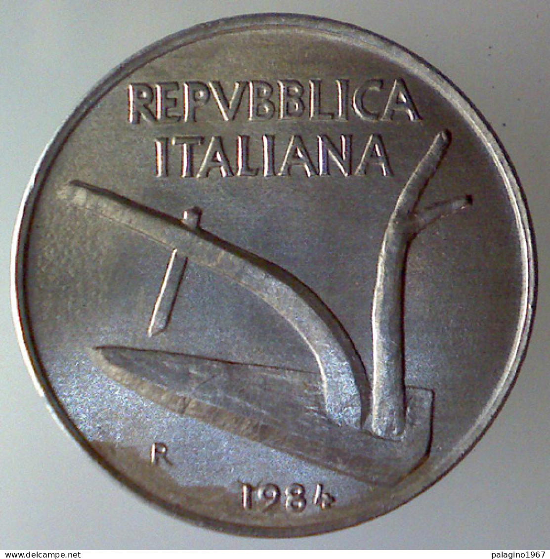 REPUBBLICA ITALIANA 10 Lire Spighe 1984 FDC  - 10 Lire