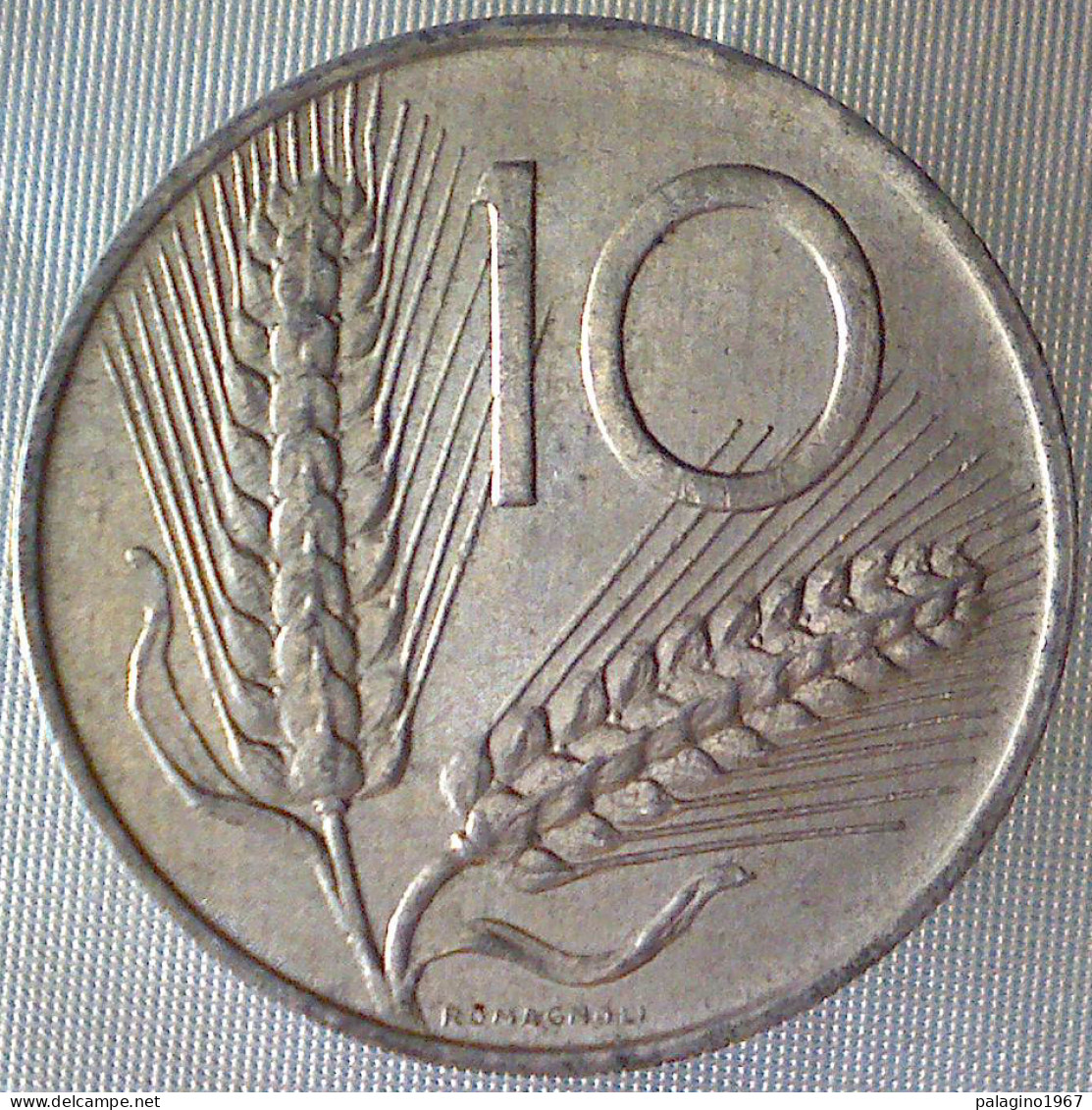 REPUBBLICA ITALIANA 10 Lire Spighe 1980 QSPL  - 10 Lire