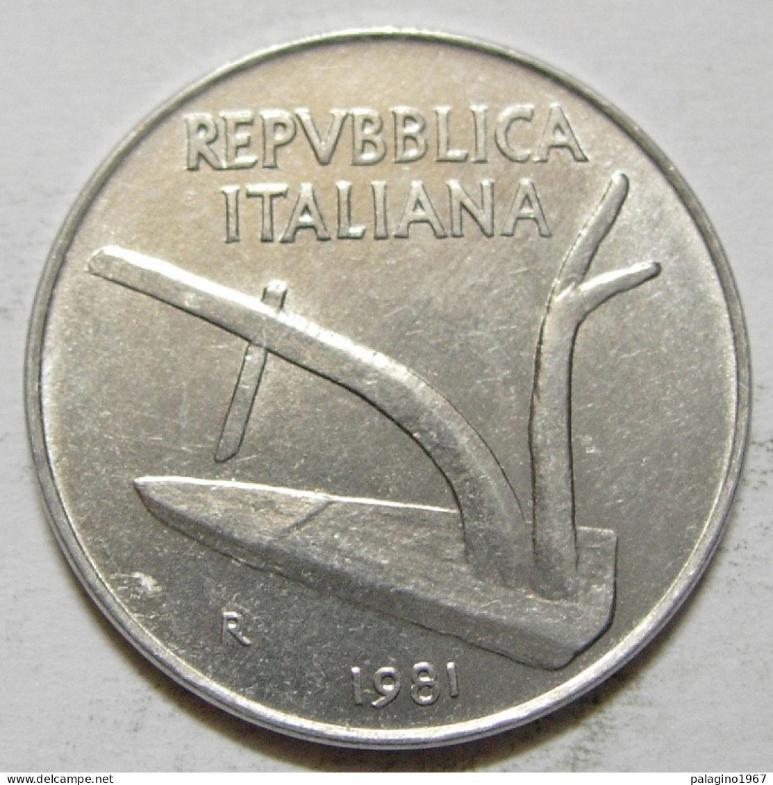 REPUBBLICA ITALIANA 10 Lire Spighe 1981 SPL QFDC  - 10 Liras