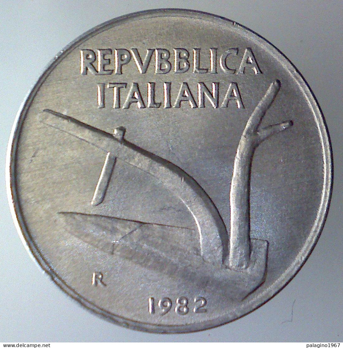 REPUBBLICA ITALIANA 10 Lire Spighe 1982 FDC  - 10 Liras