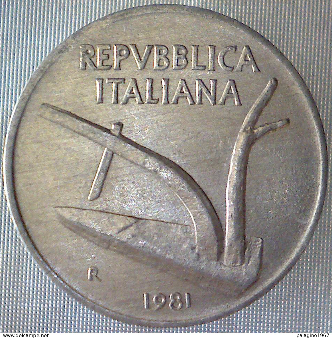 REPUBBLICA ITALIANA 10 Lire Spighe 1981 SPL QFDC  - 10 Lire