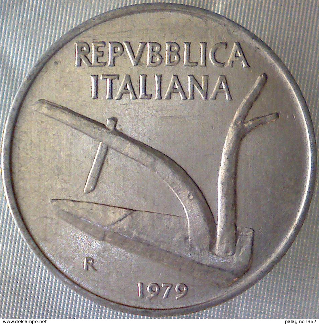 REPUBBLICA ITALIANA 10 Lire Spighe 1979 SPL QFDC  - 10 Liras