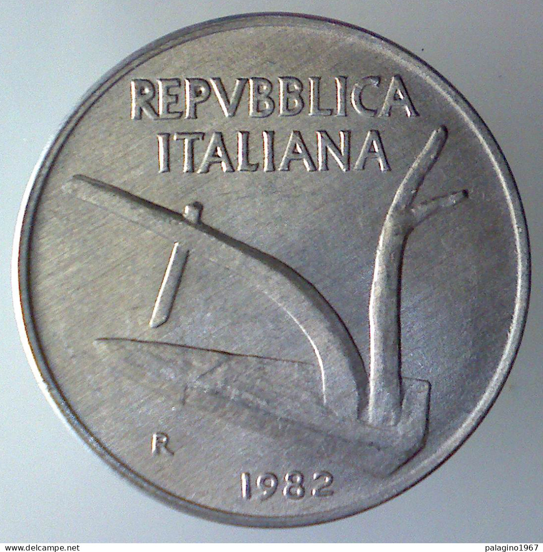 REPUBBLICA ITALIANA 10 Lire Spighe 1982 FDC  - 10 Liras