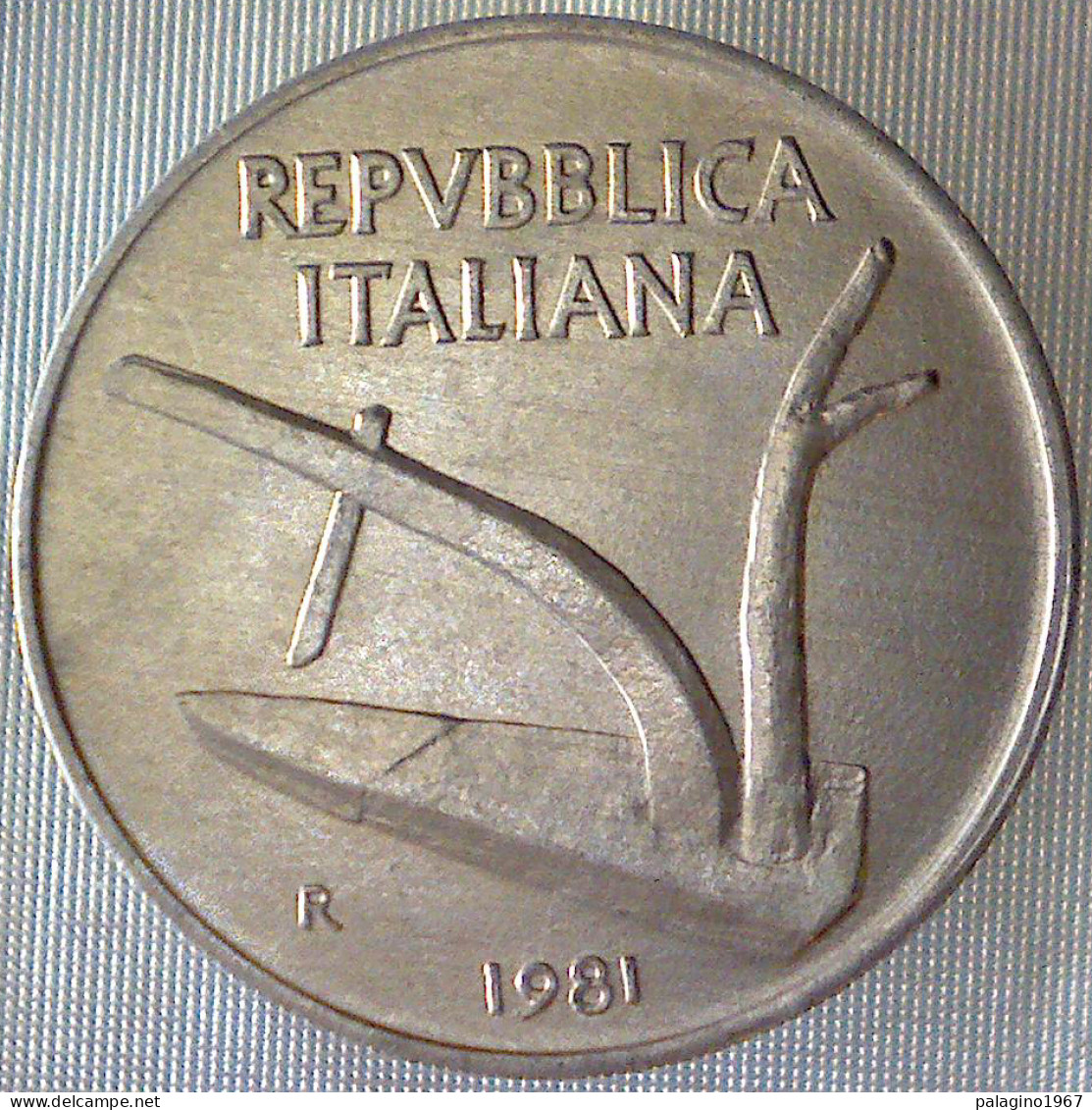 REPUBBLICA ITALIANA 10 Lire Spighe 1981 SPL QFDC  - 10 Liras