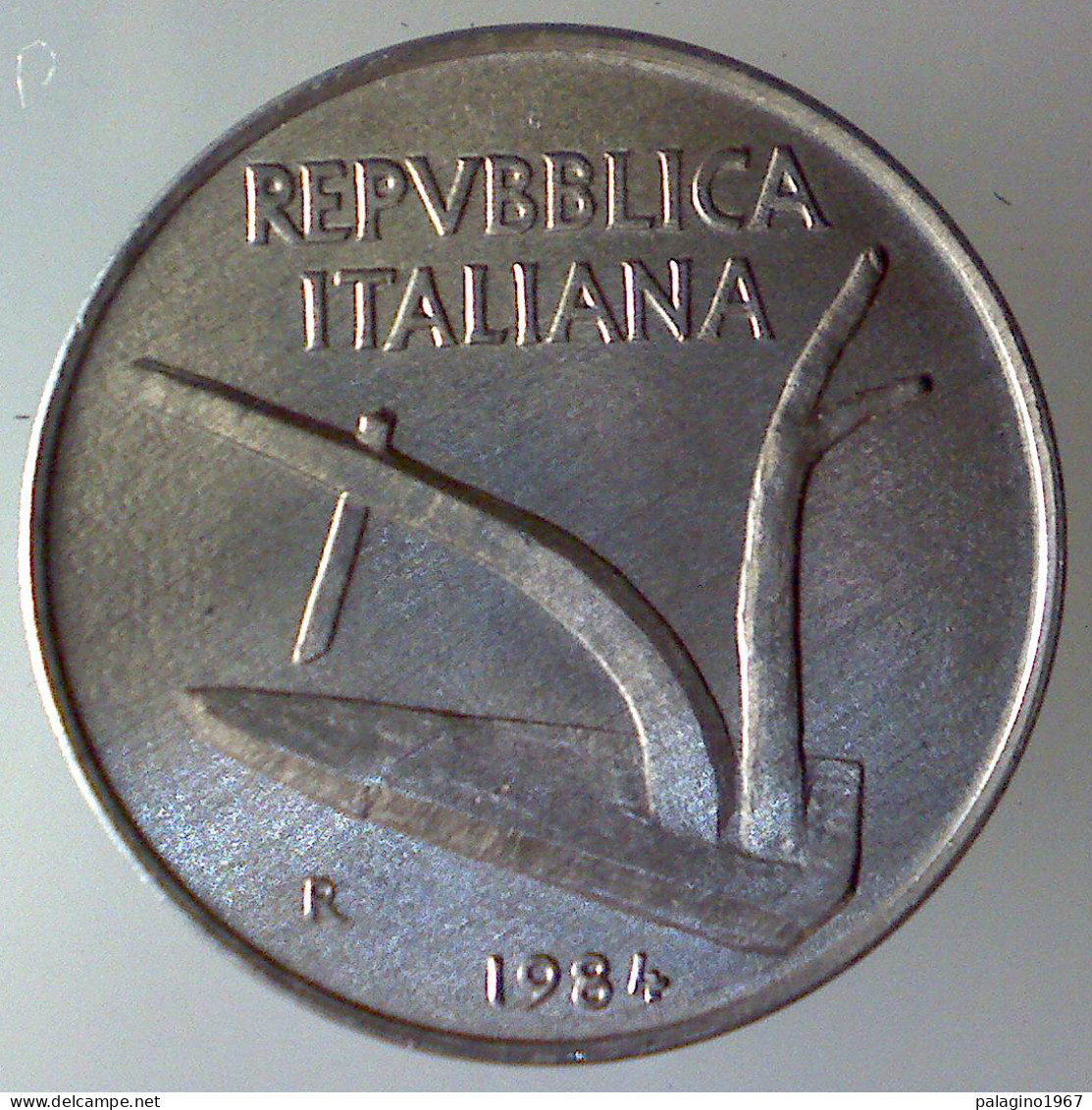 REPUBBLICA ITALIANA 10 Lire Spighe 1984 FDC  - 10 Lire