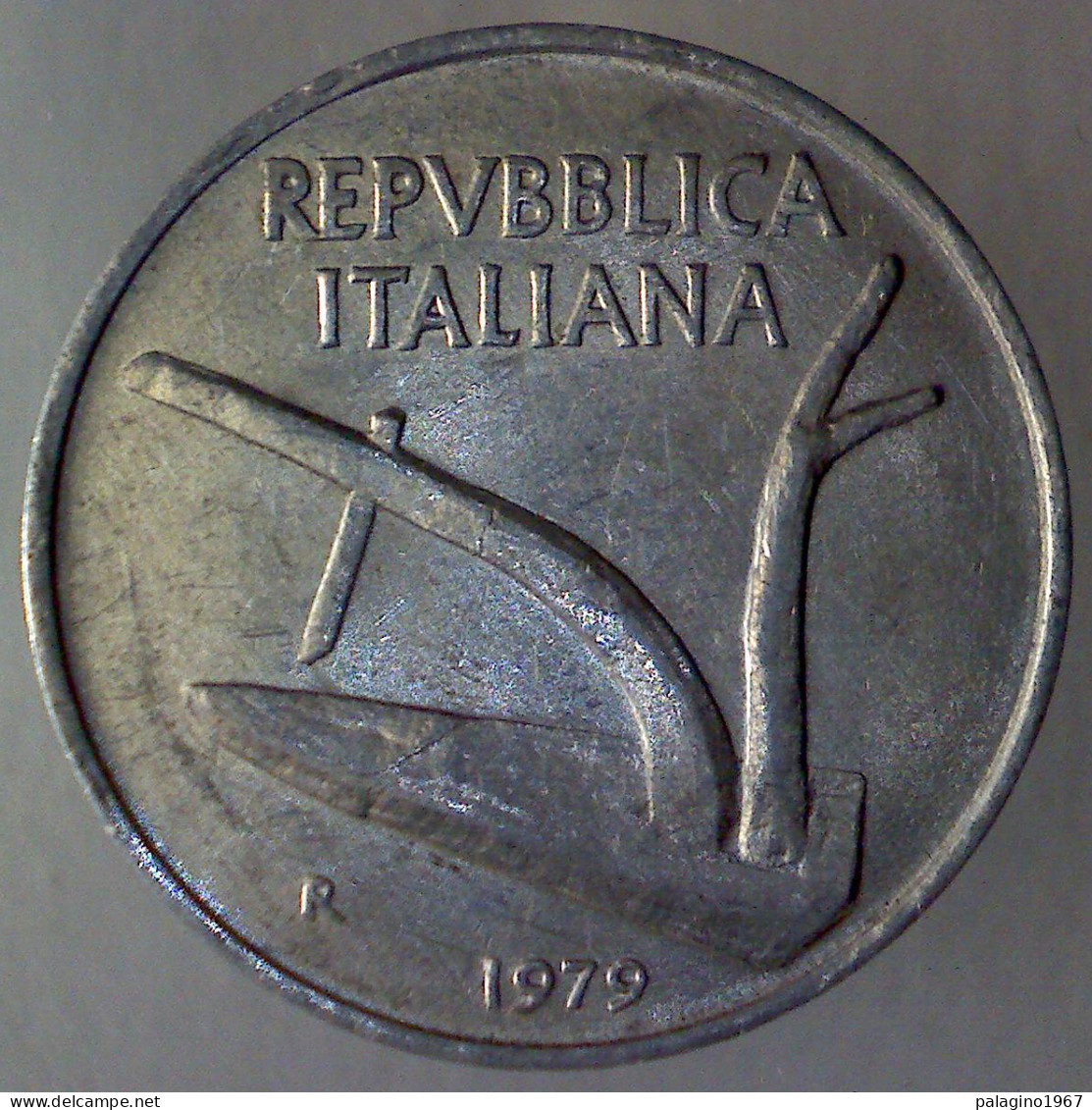 REPUBBLICA ITALIANA 10 Lire Spighe 1979 SPL QFDC  - 10 Liras