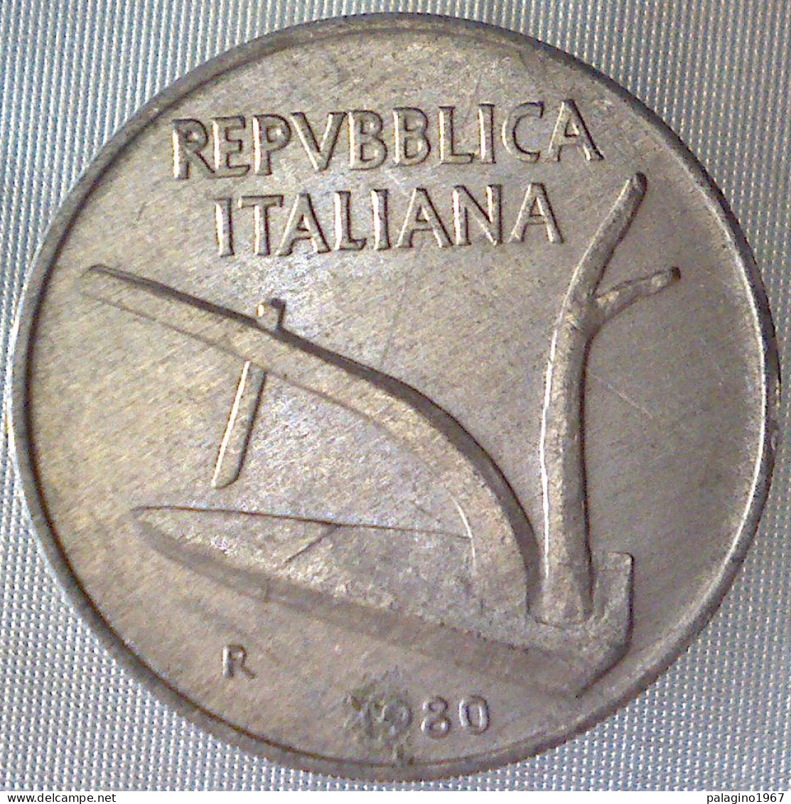 REPUBBLICA ITALIANA 10 Lire Spighe 1980 QSPL  - 10 Lire