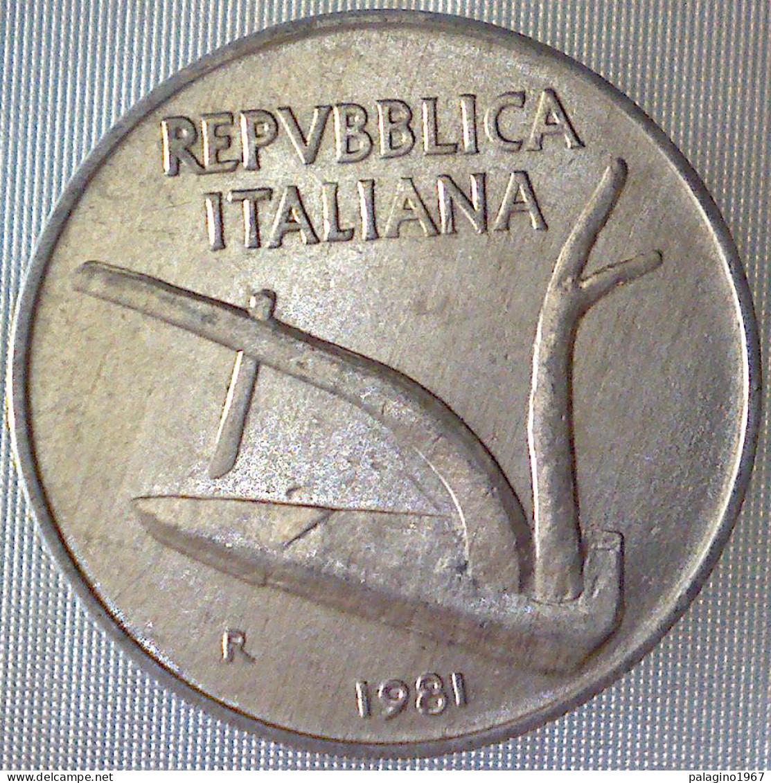 REPUBBLICA ITALIANA 10 Lire Spighe 1981 SPL QFDC  - 10 Liras