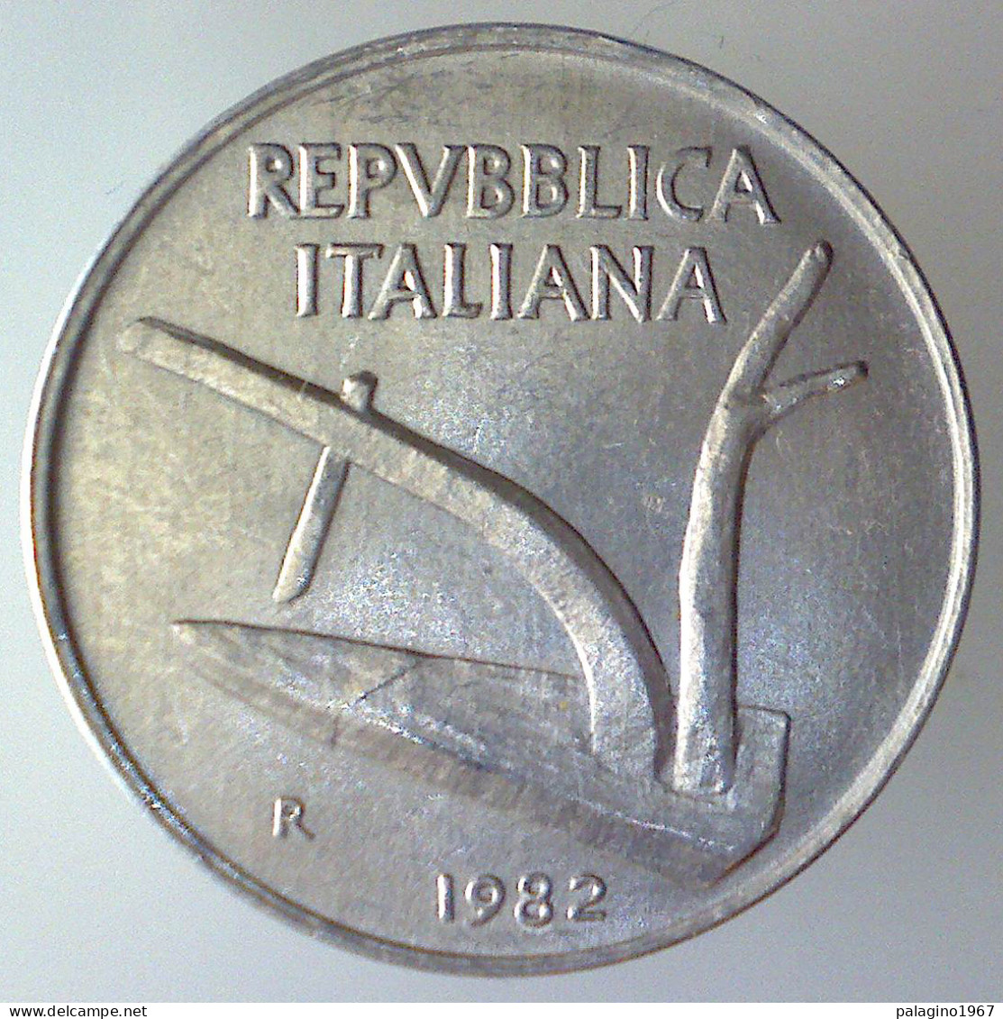 REPUBBLICA ITALIANA 10 Lire Spighe 1982 FDC  - 10 Liras