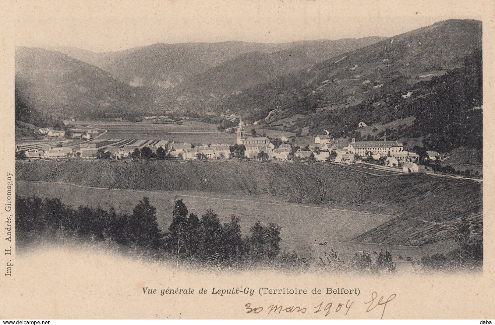 Territoire De Belfort.  Lepuix-Gy.  Vue Générale - Belfort – Siège De Belfort