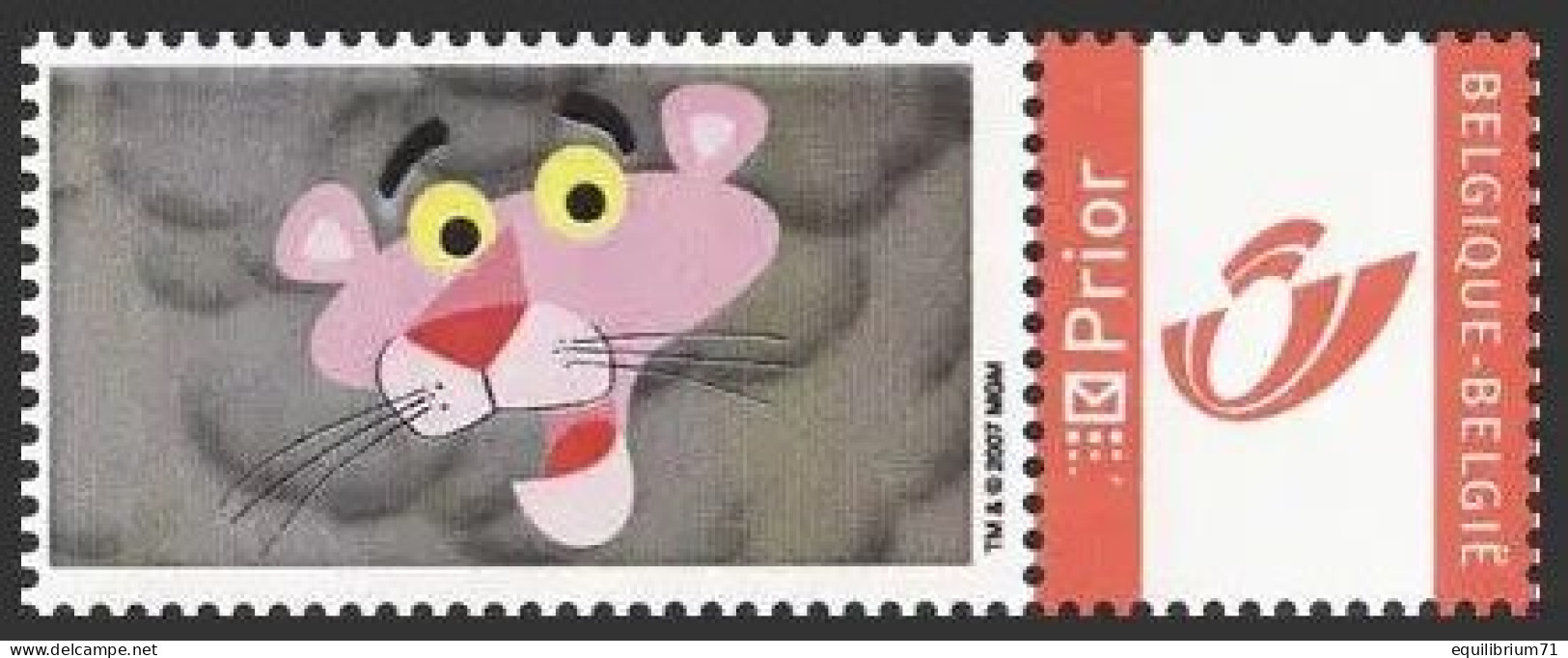 DUOSTAMP** / MYSTAMP** - La Panthère Rose /  The Pink Panther - Philastrips