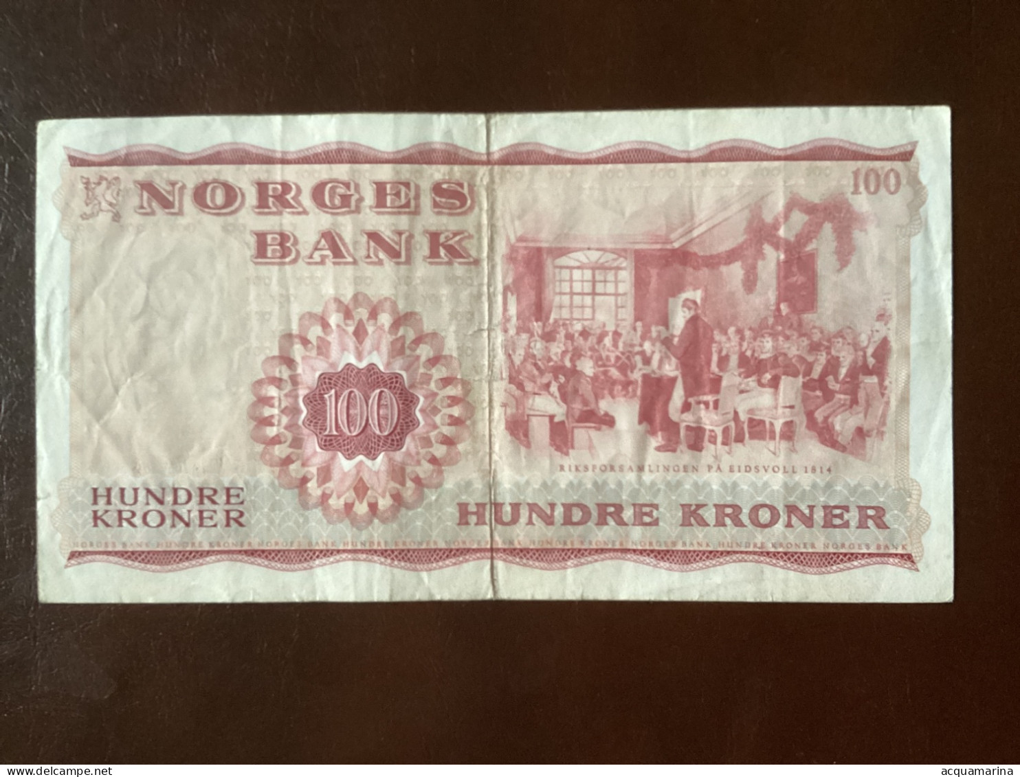 NORGES BANK - NORWAY - NORVEGIA 100 KRONER 1975 VG - Norway