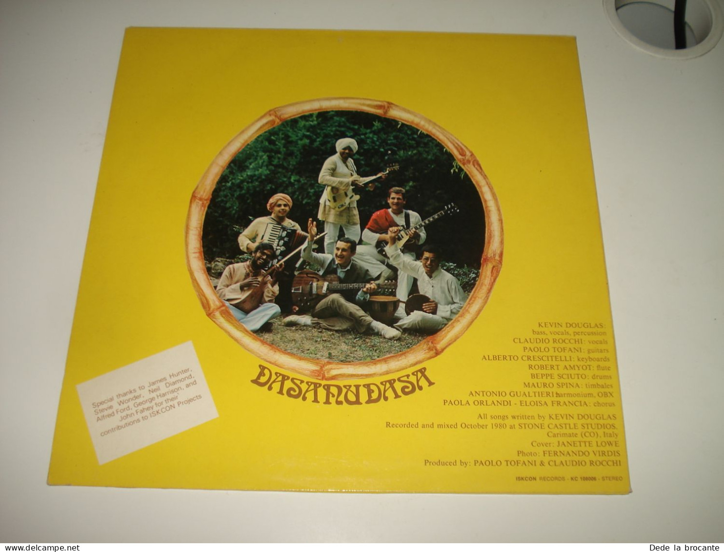 B10 / Ras Mandal Reggae – Dasanudasa - LP - KC 108006 - Europe 1980 - M/N.M - Reggae