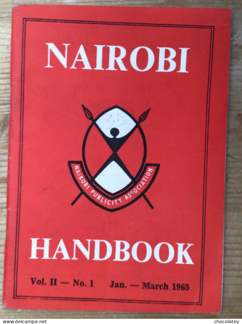 Nairobi Handboek 1965 64 Pag - Afrique