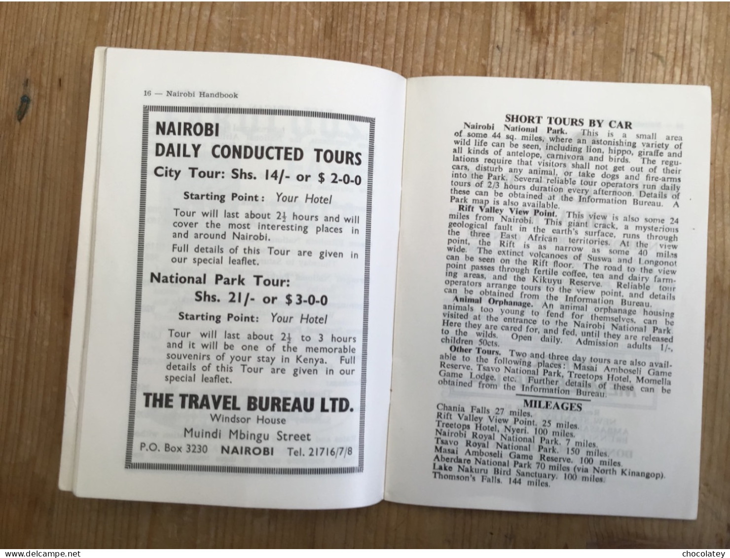 Nairobi Handboek 1965 64 Pag - Africa