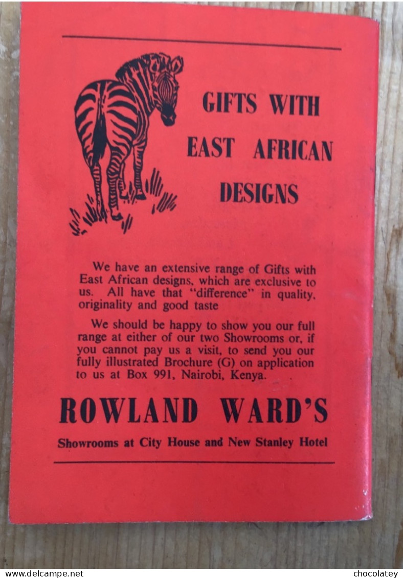 Nairobi Handboek 1965 64 Pag - Afrika