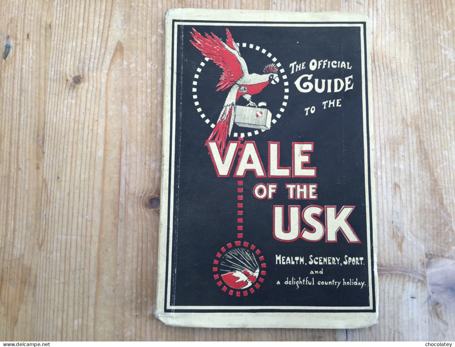 Wales The Official Guide To The Vale Of The Usk 1920 80 Pag - Europa