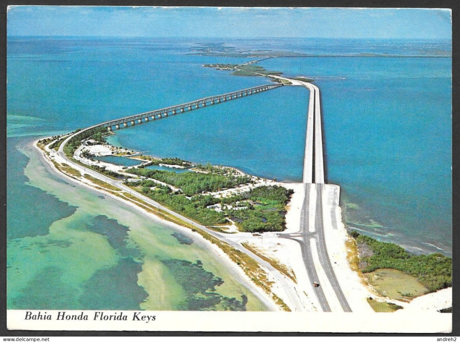 Key West & The Keys - Florida - Bahia Honda Bridge Florida Keys ( Pont ) Uncirculated - Non Circulée - No: CD136 - Key West & The Keys