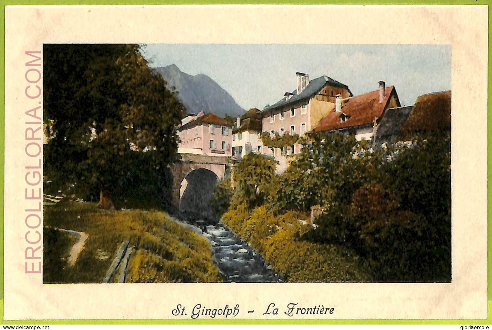 Ad4432 - SWITZERLAND Schweitz - Ansichtskarten VINTAGE POSTCARD - Saint-Gingolph - Saint-Gingolph