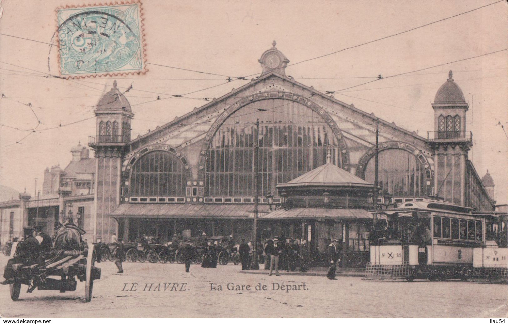 LE HAVRE La Gare De Départ - Gare