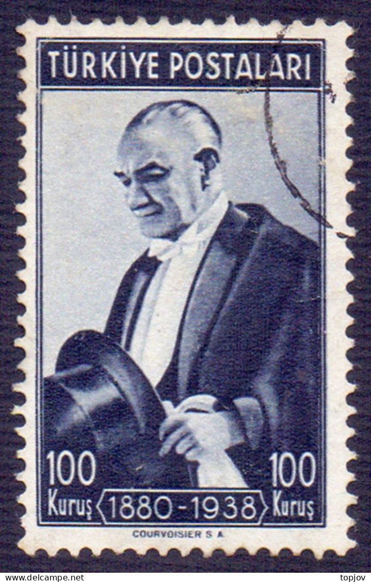 TURKE - KEMAL  ATATURK - O - 1938 - Unused Stamps