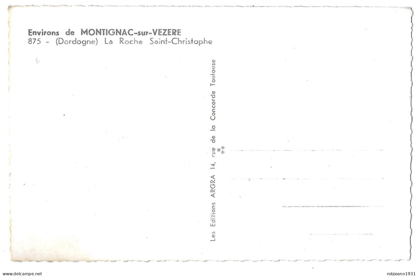 (24) Environs De Montignac Sur Vézère  - La Roche Saint Christophe - Montignac-sur-Vézère