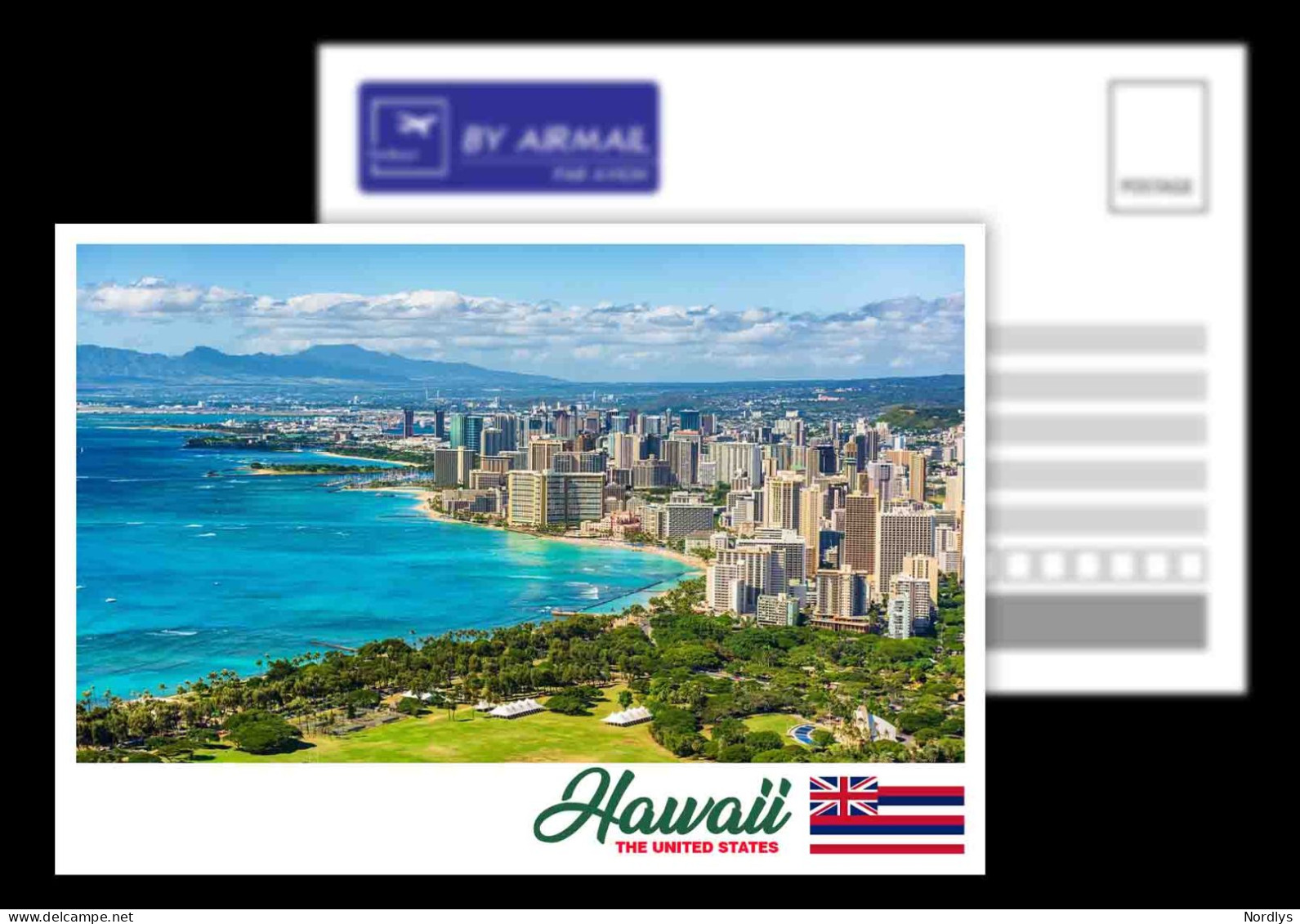 Hawaii / US States / View Card - Honolulu