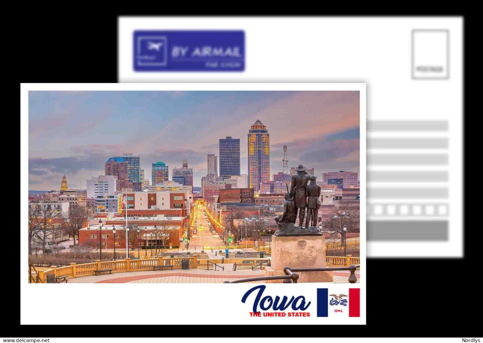 Iowa / US States / View Card - Des Moines