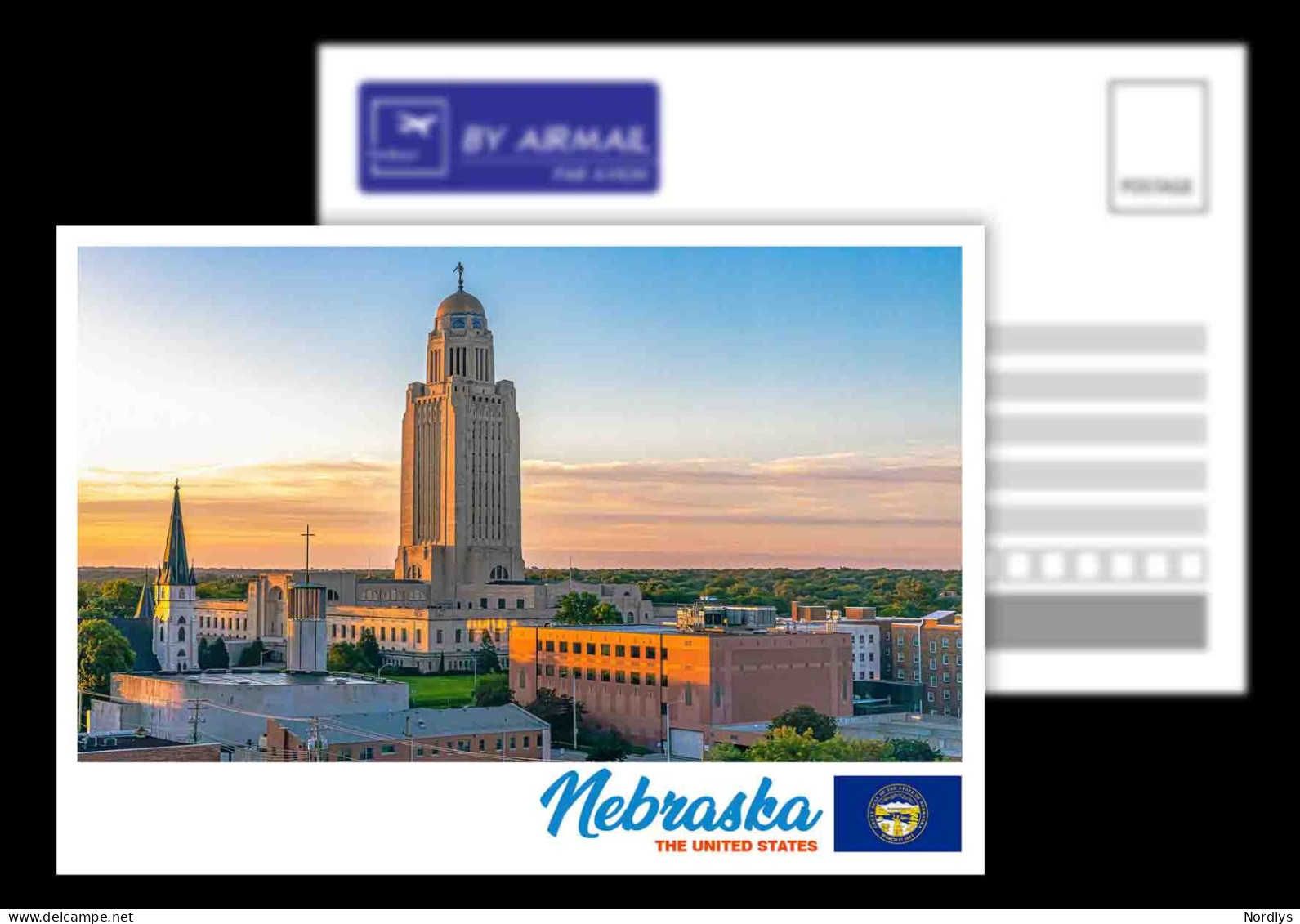 Nebraska / US States / View Card - Lincoln