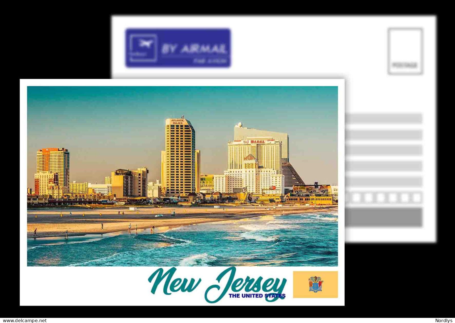 New Jersey / US States / View Card - Atlantic City