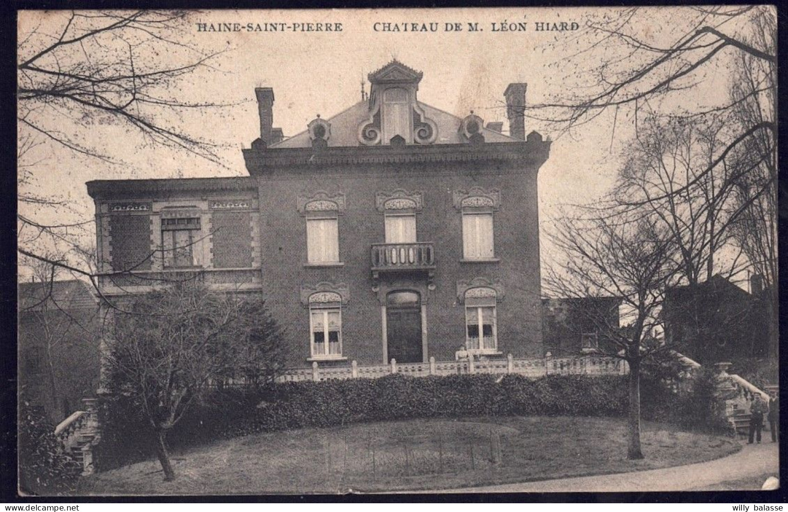 +++ CPA - HAINE SAINT PIERRE - Château De M. Léon Hiard   // - La Louvière