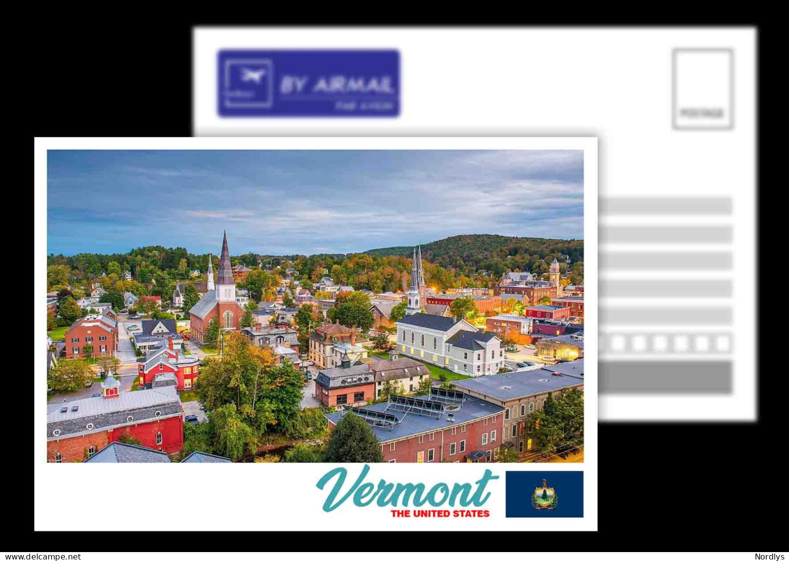Vermont / US States / View Card - Montpelier