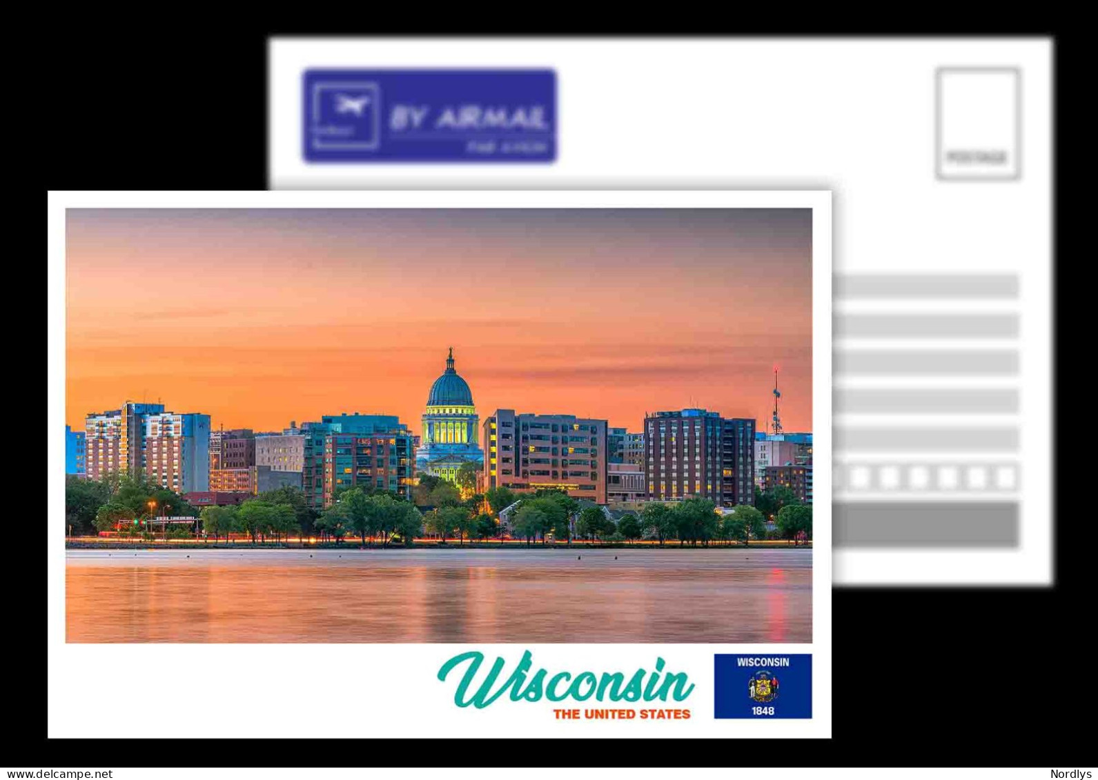 Wisconsin / US States / View Card - Madison