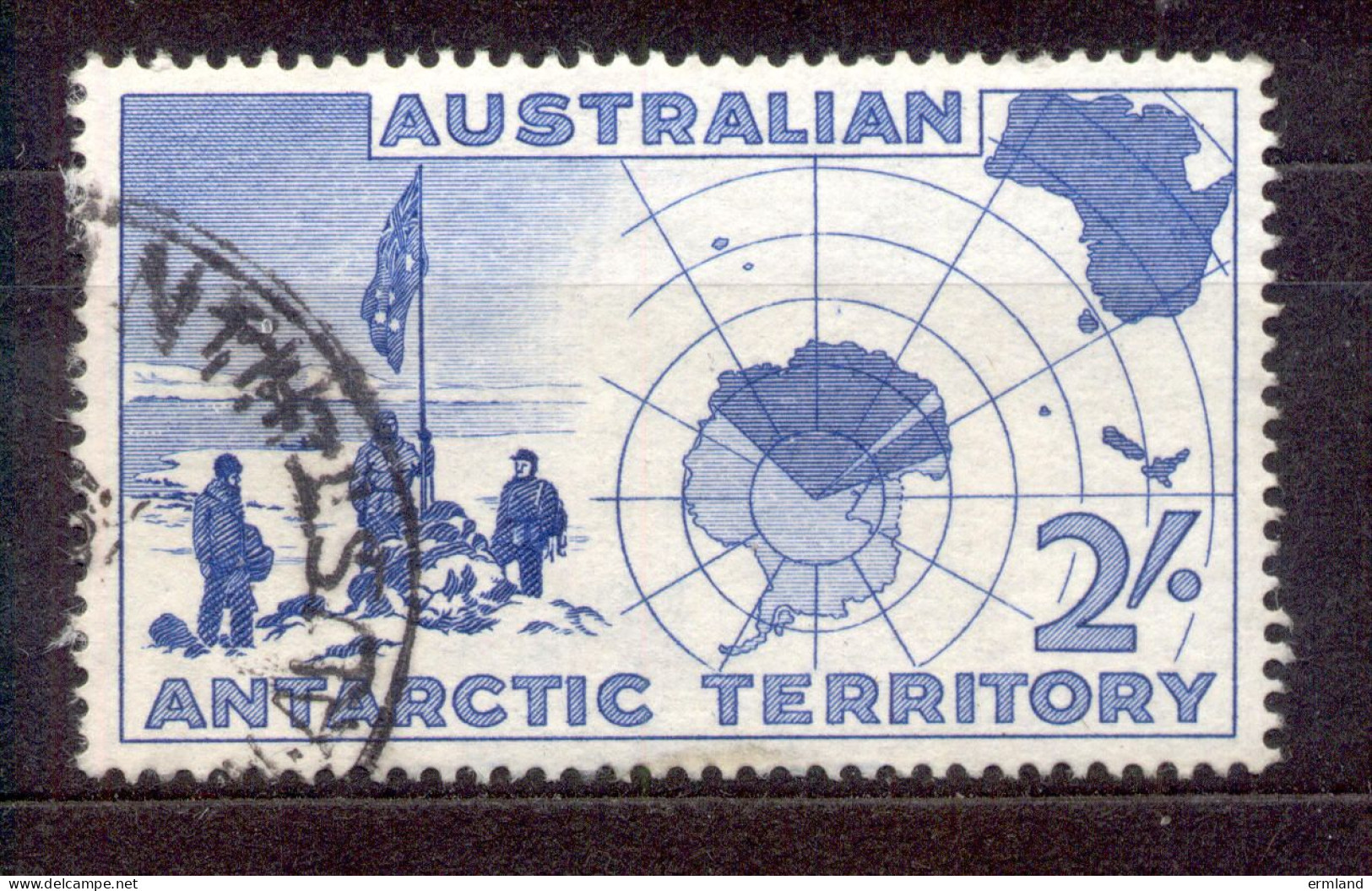 AAT Australian Antarctic Territory 1957 - Michel-Nr. 1 O - Used Stamps