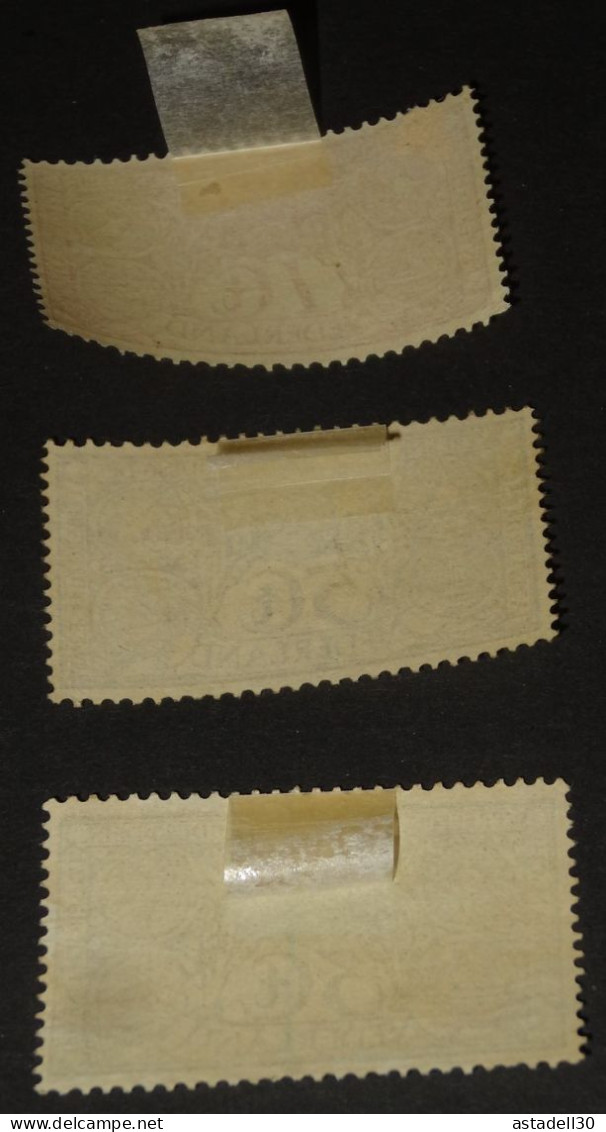 PAYS BAS - NEDERLAND : Tuberculosis 1906, N° 70 To 72 , Mint * Hinged  ............ CL1-10-1c - Unused Stamps