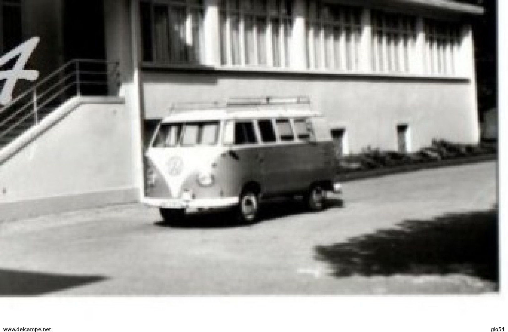 Vd Lavey Les Bains Entrée De L'hotel Vw Kombi Bulli - Lavey