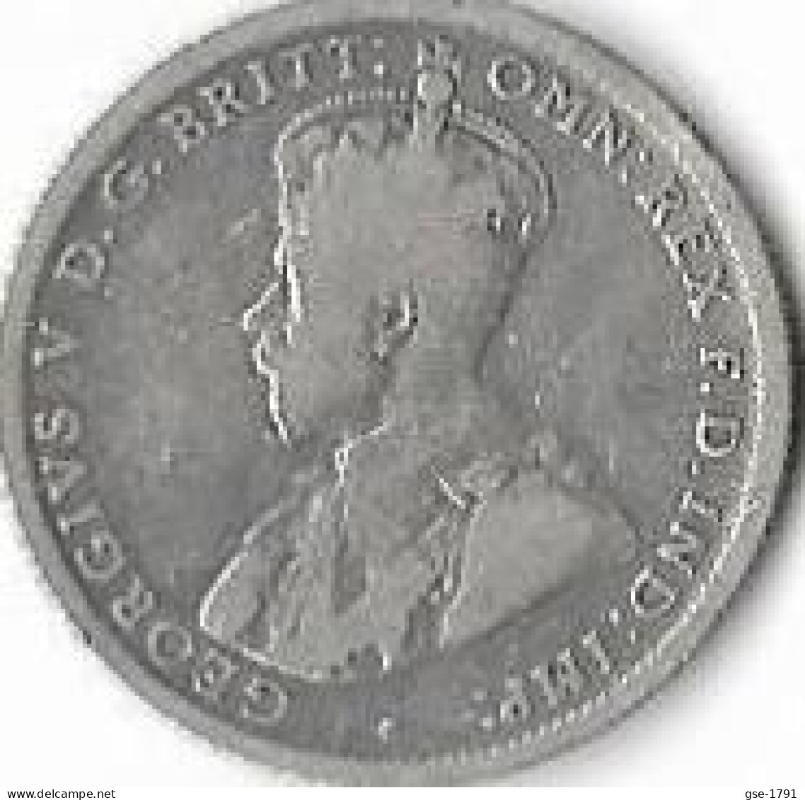 AUSTRALIE  GEORGES V  1  Shilling,  1921 * étoile  Rare  Argent , - Unclassified