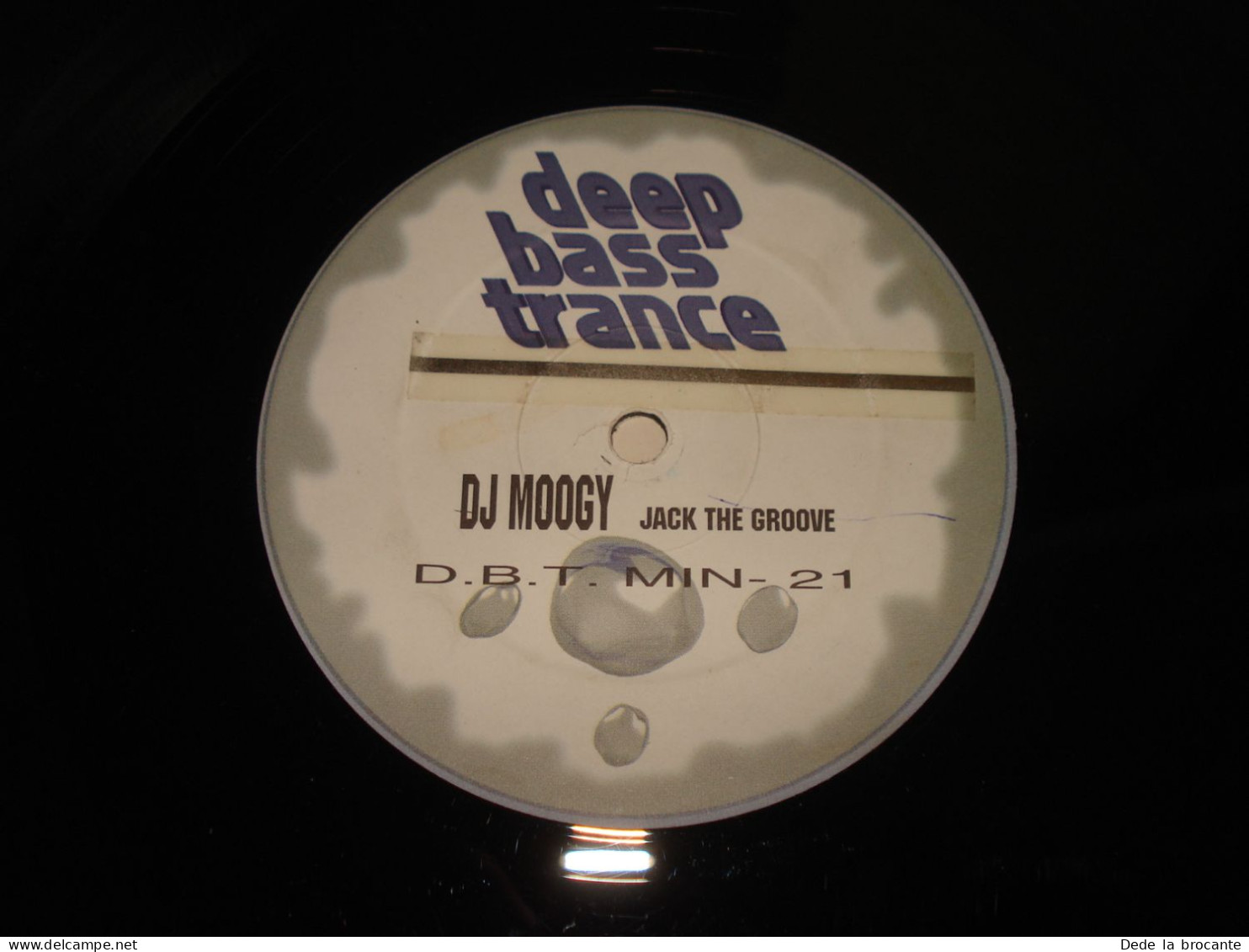 B10 / DJ Moogy  Jack The Groove - 1 LP - D.B.T. MIN - 21 - Belgium 1978 - VG+/EX - Autres & Non Classés