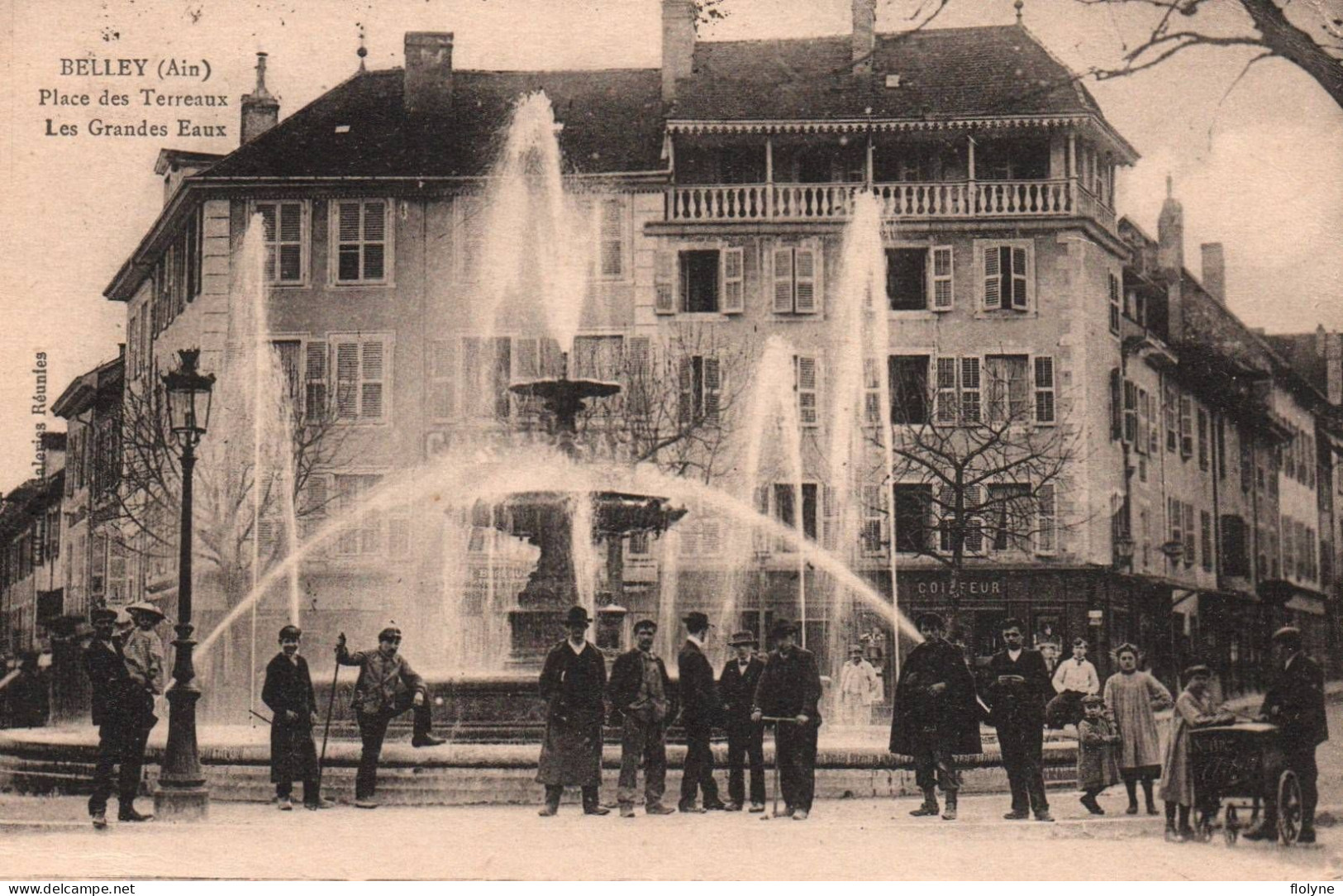 Belley - Place Des Terreaux - Les Grandes Eaux - Coiffeur Fontaine - Belley