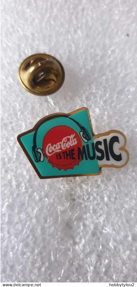 Pin's Coca-Cola Is The Music - Coca-Cola