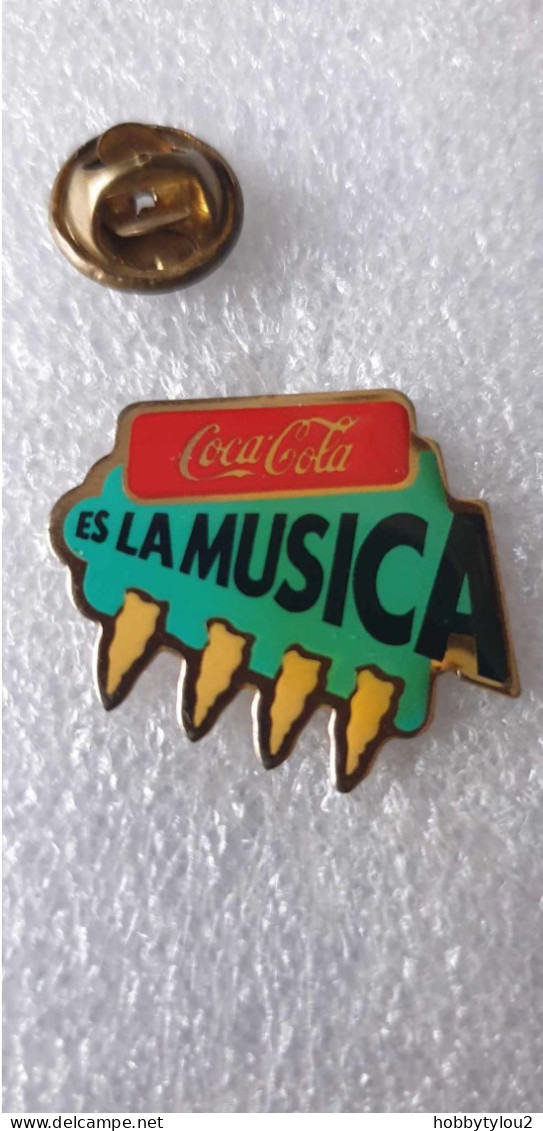 Pin's Coca-Cola Es La Musica - Coca-Cola