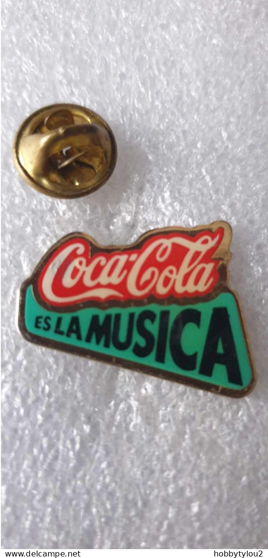 Pin's Coca-Cola Es La Musica - Coca-Cola