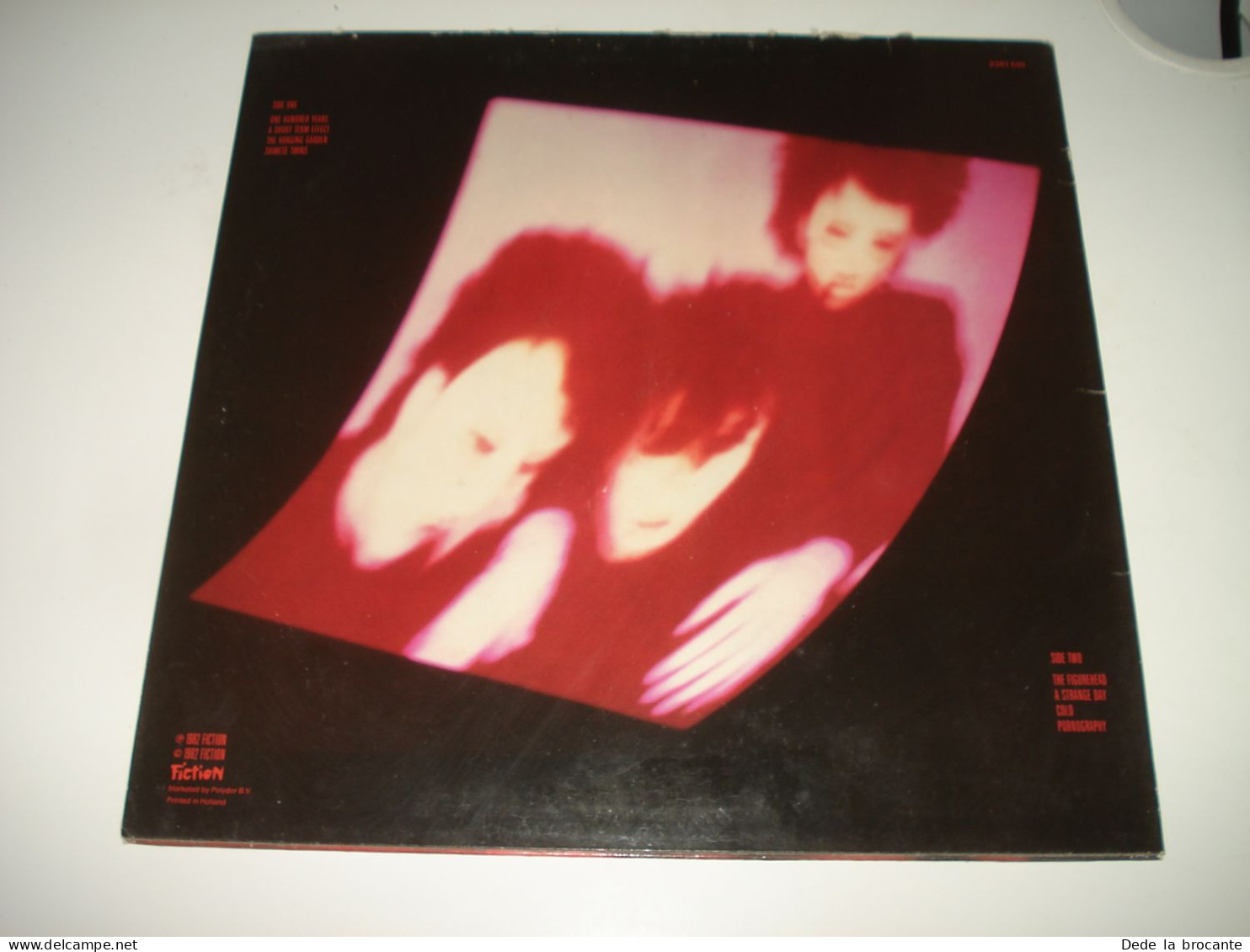 B10 / The Cure – Pornography - 1 LP - Fiction – 2383 639 - Neth 1982   EX/EX - New Age