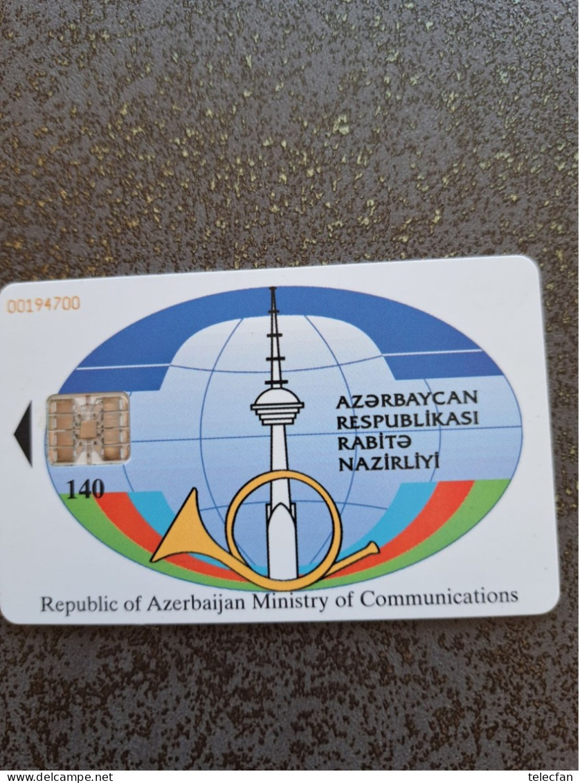 AZERBAIDJAN CHIP CARD GSM MOTOROLA 140U Sc7 UT - Azerbeidzjan