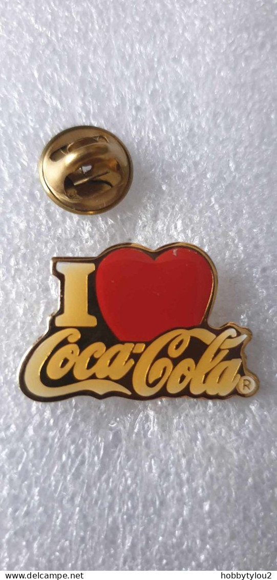 Pin's I Love Coca-Cola - Coca-Cola